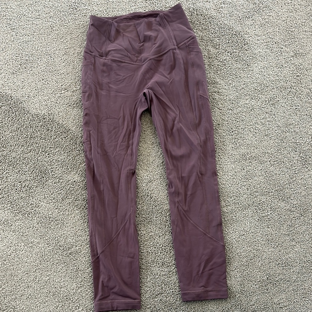 lululemon athletica Purple Leggings with pockets